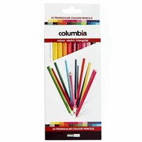 Columbia Coloursketch Colour Pencil Triangular 24 Pack