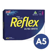 Reflex Copy Paper A5 80gsm White Ream 400 per Pallet