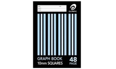 Olympic Graph Exercise Book A4 48 Page 10mm Squares 20 per Pack