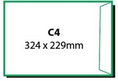 Cumberland 612333 Secretive Zip Seal Envelop White 250 Pack