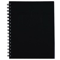 Spirax 511 Notebook Hard Cover A5 Black 5 per Pack