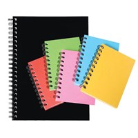Spirax 511 Notebook Hard Cover A5 Green 5 per Pack