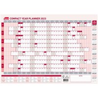 Sasco 10435 Compact Calendar Year Planner 2023