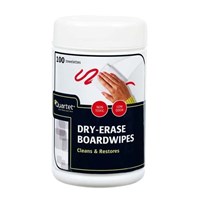 Quartet Whiteboard Cleaning Wipes 100 Pack
