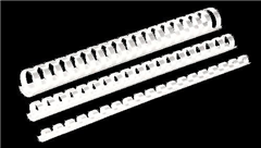 Fellowes Binding Comb Plastic 12mm White 100 Box