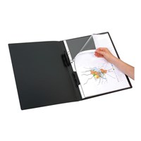 Marbig Refillable Display Book Refill Sheet A3 Clear 10 Pack