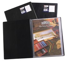 Rexel Display Book 24 Pocket A4 Black 5 per Box