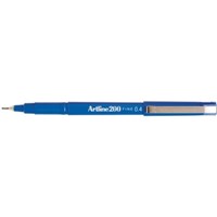 Artline 200 Fineliner Pen Blue 12 per Box