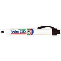 Artline 93 Clix Retractable Marker Black 12 Box