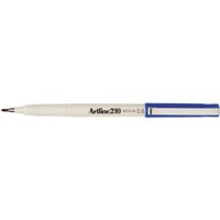 Artline 210 Fineliner Felt Tip Pen Blue 12 per Box