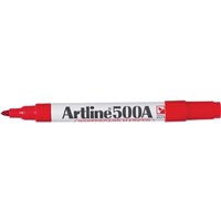 Artline 500A Whiteboard Marker Red 12 Box