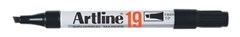 Artline 19 Industrial Marker Chisel Black 12 per Box