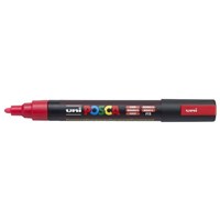 Uni Posca Poster Marker Bullet Point PC5M Fluoro Red