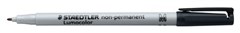 Staedtler 3159 Non Permanent Medium Marker Black 10 per Box