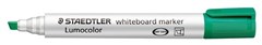 Staedtler 351 Lumocolor Whiteboard Marker Chisel Point Green 10 per Box
