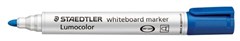 Staedtler 351 Lumocolor Whiteboard Marker Bullet Point Blue 10 per Box