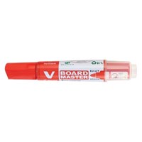 Pilot V Board Refillable Bullet Whiteboard Marker Red