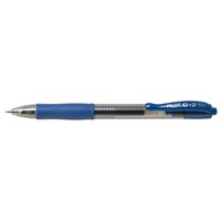 Pilot G2 Fine Retractable Gel Pen Blue 12 Box