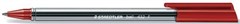 Staedtler Stick 432 Ballpoint Pens Red 10 Box