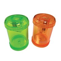 Bantex Sharpener Single Hole Barrel Assorted