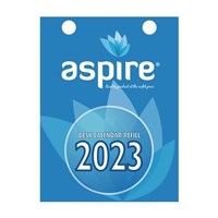 Aspire Desk Calendar THCRASA Top Opening Refill