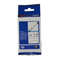 Brother HSe231 Labelling Tape Black on White 117mmx15m