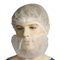Bastion Polypropylene Beard Cover  Double Loop Blue Box 1000