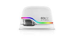 Colop EMark Handheld Printer With Ink Cartridge White Each