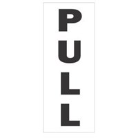 Sign Pull Plastic