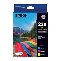Epson 220 C13T293692 Ink Cartridge Value Pack