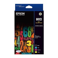 Epson 802 C13T355692 Ink Cartridge CMY Colour Pack