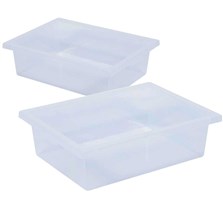 Visionchart Standard Tote Tray  Clear