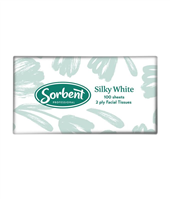 Sorbent Professional TAD Facial Tissue 2 ply Box of 100 48 per Carton