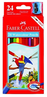 Faber Castell Watercolour Pencils Pk24