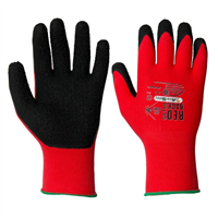 YSF Redbacks Latex Coated Gloves XS Pair