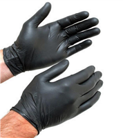 YSF Black Hog Nitrile Disposable Gloves Large Box 100 Pairs 10 per Carton