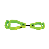 YSF Gloves Clips Fluro Yellow Each