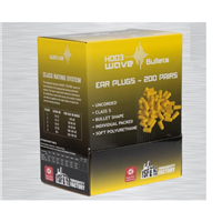 YSF Wave Bullets Plugs Corded Box 100 Pairs