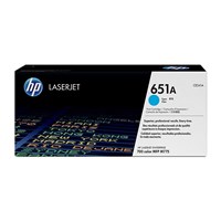 HP 651A CE341A Toner Cartridge Cyan