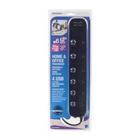 Jackson 6 Way 4 USB PBoard 1m