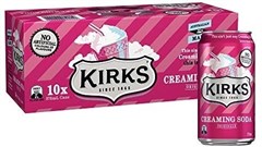 Kirks Creamy Soda 375ml Pk10