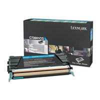 Lexmark C736 Cyan HY Toner