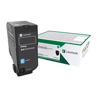 Lexmark 74C6HC0 HY Cyan Toner
