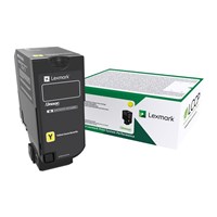 Lexmark 74C6HY0 HY Yellow Toner