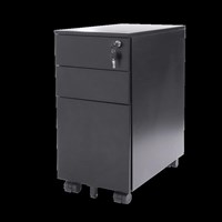 GO Slimline Steel Mobile Pedestal