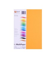 Quill Office Paper A4 80gsm Fluoro Orange Pk500