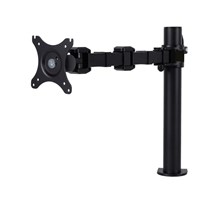 Rapidline Revolve Single Monitor Arm 260 to 360mm Black Each
