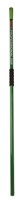 Sabco Metal Handle with soft grip No Thread Green 25mm  x 1410mm Each