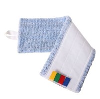 Sabco MicroFX Hygiene Hook  Loop Mop Pad 40cm Each